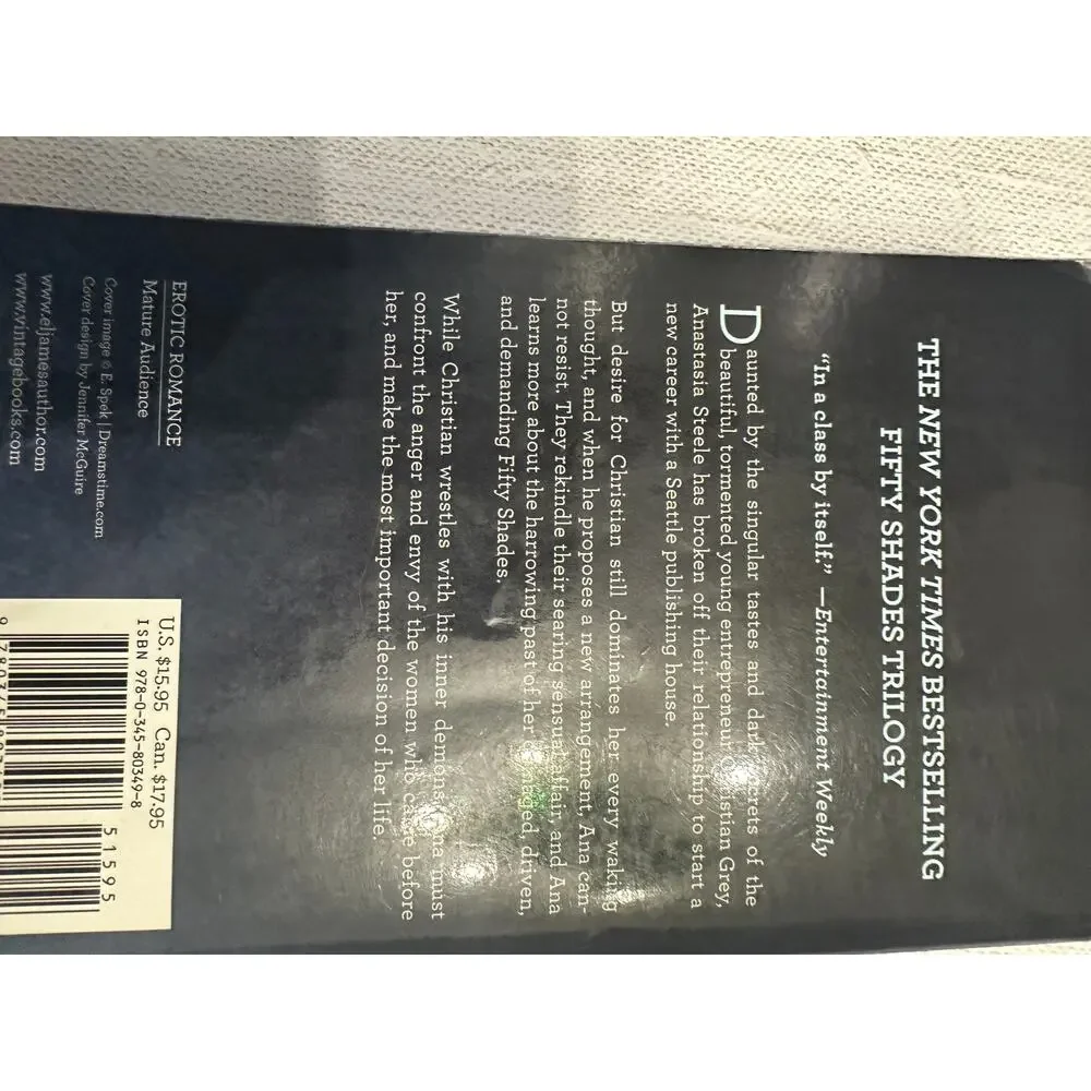 Fifty Shades of Grey 3 PIECE Vol 1 ,FIFTY SHADES DARKER VOL 2 & Grey spicy read